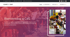 Desktop Screenshot of clavedesur.org